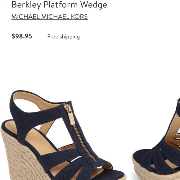 MICHAEL Michael Kors Shoes - Sexy Michael Kors espadrille high 7.5